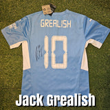 Jack Grealish Signed 2021/22 Manchester City Home Shirt