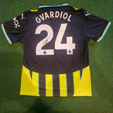 Joško Gvardiol Signed 2024/25 Manchester City Away Shirt