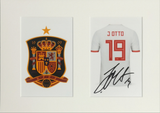 Jonny Otto Signed Spain Displays