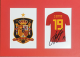 Jonny Otto Signed Spain Displays