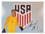 Zack Steffen Signed Limited Edition USA Prints