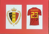 Leander Dendoncker Signed Belgium Displays