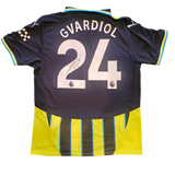 Joško Gvardiol Signed 2024/25 Manchester City Away Shirt