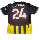 Joško Gvardiol Signed 2024/25 Manchester City Away Shirt