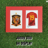 Jonny Otto Signed Spain Displays