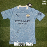 Rúben Dias Signed Manchester City Shirts