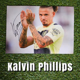 Kalvin Phillips Signed Manchester City Photos