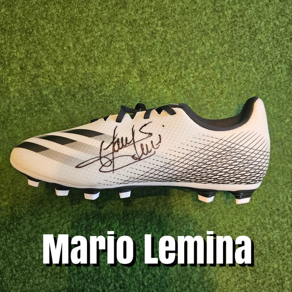 Mario Lemina Signed Adidas Football Boots