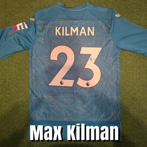 Max Kilman Signed Wolverhampton Wanderers 2022/23 Away Shirt