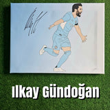 Ilkay Gündoğan Signed Custom Canvases