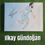 Ilkay Gündoğan Signed Custom Canvases