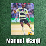 Manuel Akanji Signed Manchester City Photos