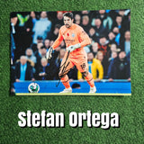 Stefan Ortega Signed Manchester City Photos