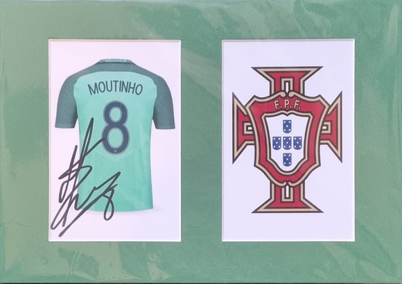 João Moutinho Signed Portugal Displays