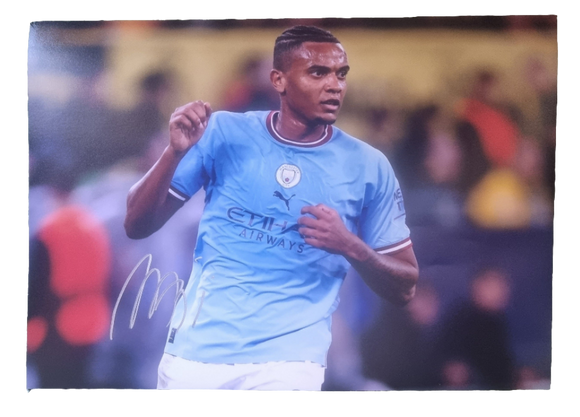 Manuel Akanji Signed Manchester City Photos