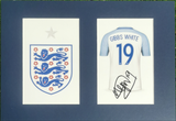 Morgan Gibbs-White Signed England Displays