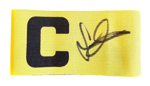 Steph Houghton Signed Captain's Arm Band