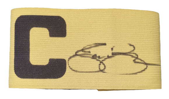 Jason Robinson Signed Captain's Arm Band