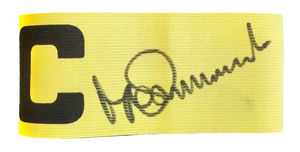 Mike Summerbee Signed Captain's Arm Band