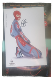 Emilia Clarke signed 'Mother of Madness' Art Card and Graphic Novel