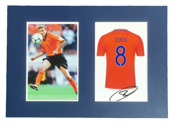 Phillip Cocu Signed Netherlands Display
