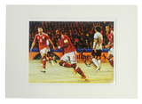 Ashley Williams Signed Wales Display
