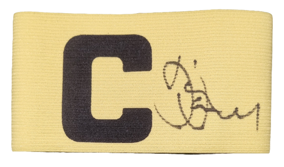Darius Vassell Signed Captain's Arm Band