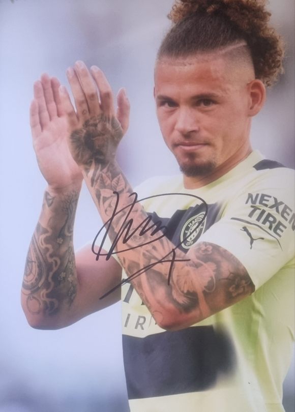 Kalvin Phillips Signed Manchester City Photos