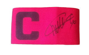 Joe Worrall Signed Captain's Arm Band