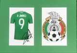 Raúl Jiménez Signed Mexico Displays