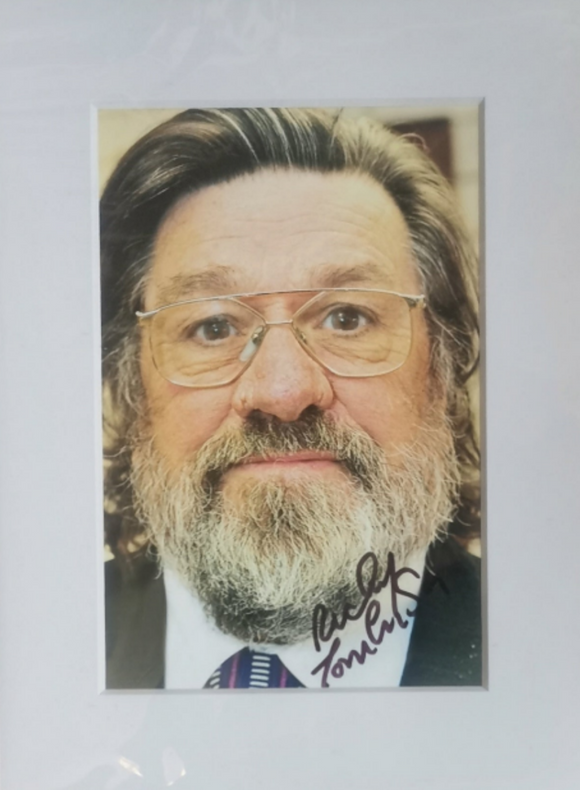Ricky Tomlinson Signed Display