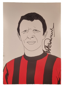 Mike Summerbee Signed Limited Edition Manchester City Prints