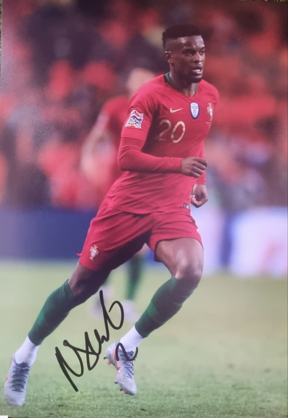 Nelson Semedo Signed Portugal Photos