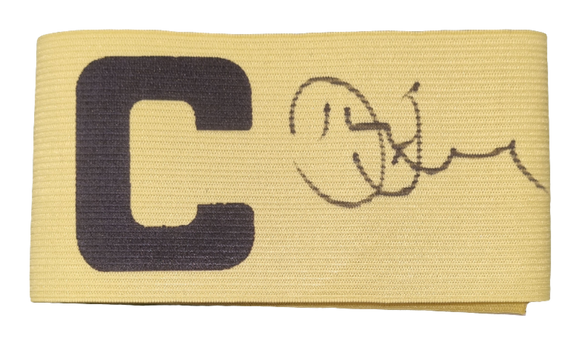 Darius Vassell Signed Captain's Arm Band