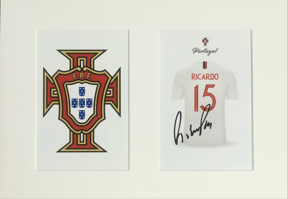 Ricardo Pereira Signed Portugal Displays