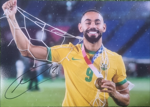 Matheus Cunha Signed Brazil Photos