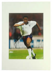 Les Ferdinand Signed England Display