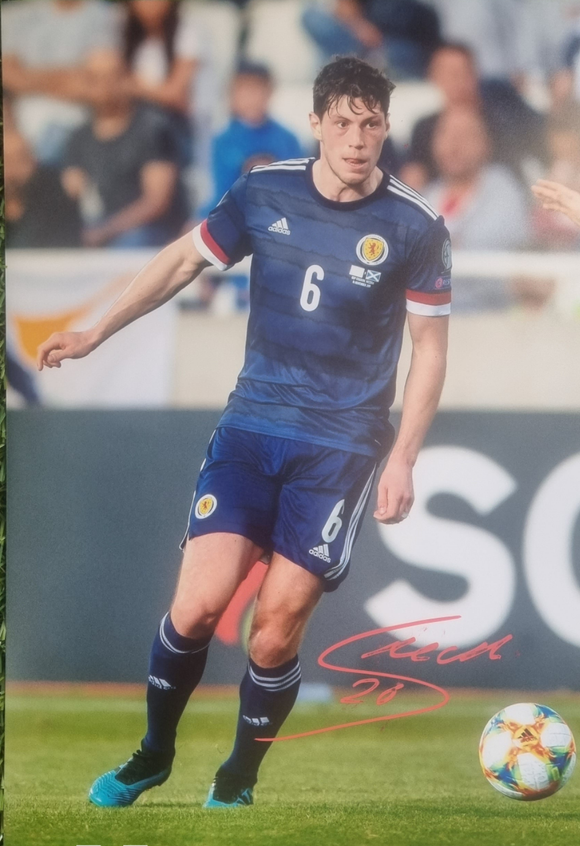 Scott Mckenna Signed Scotland Photos