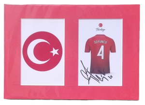 Çağlar Söyüncü Signed Turkey Display