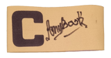 Tony Book Signed Captain's Arm Band