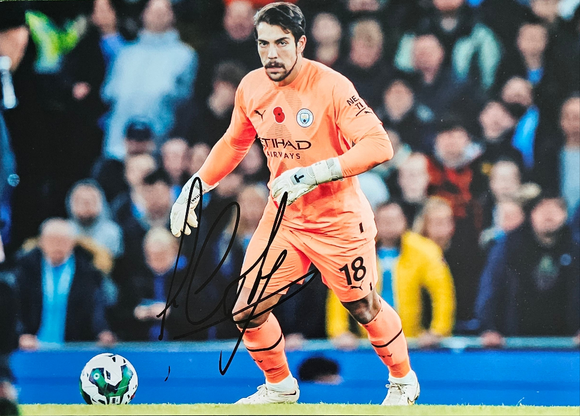 Stefan Ortega Signed Manchester City Photos