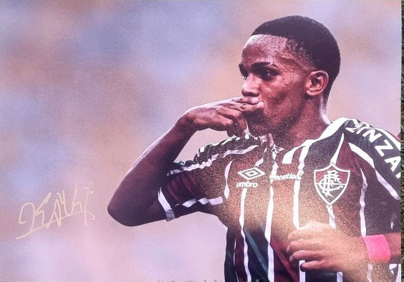 Kayky Signed Fluminese Photo