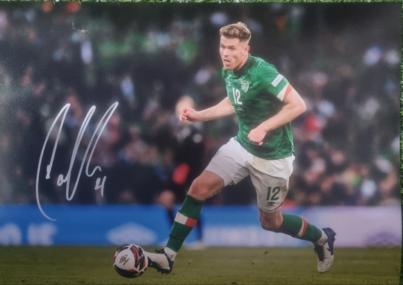 Nathan Collins Signed Ireland Photos