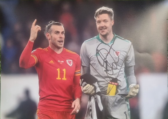 Wayne Hennessey Signed Wales Photo