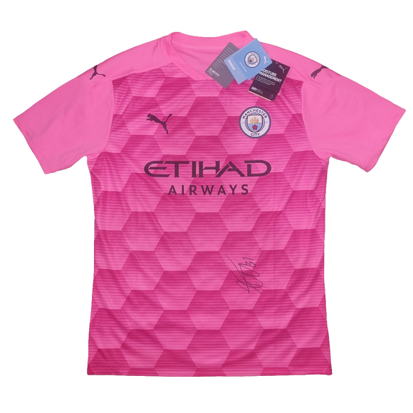 Ederson Moraes Signed Player Issue 2020/21 Manchester City Shirt