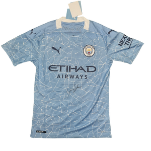 Gabriel Jesus Signed Player Issue 2020/21 Manchester City Home Shirt