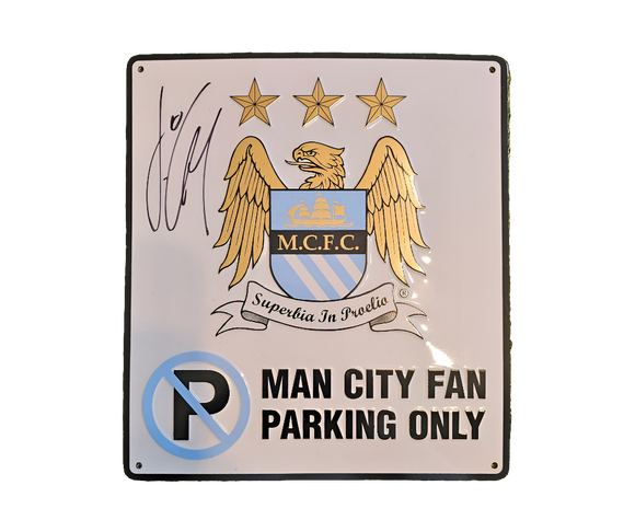 Jack Grealish Signed Manchester City Street Sign