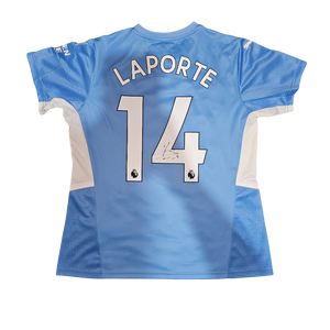Aymeric Laporte Signed 2021/22 Women's Home Shirt