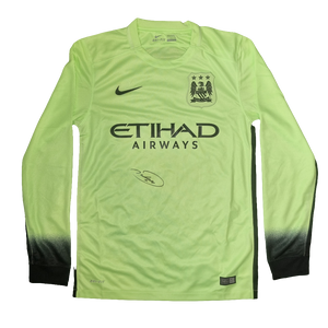 Raheem Sterling Signed 2015/16 Manchester City Third Shirt