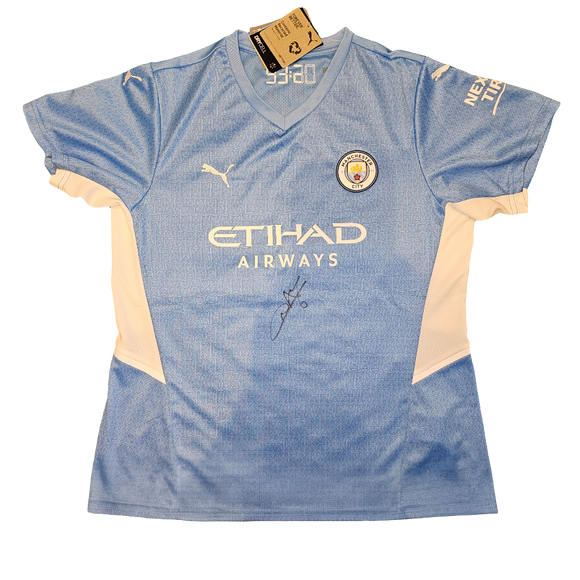 Nathan Aké Signed 2021/22 Women's Home Shirts